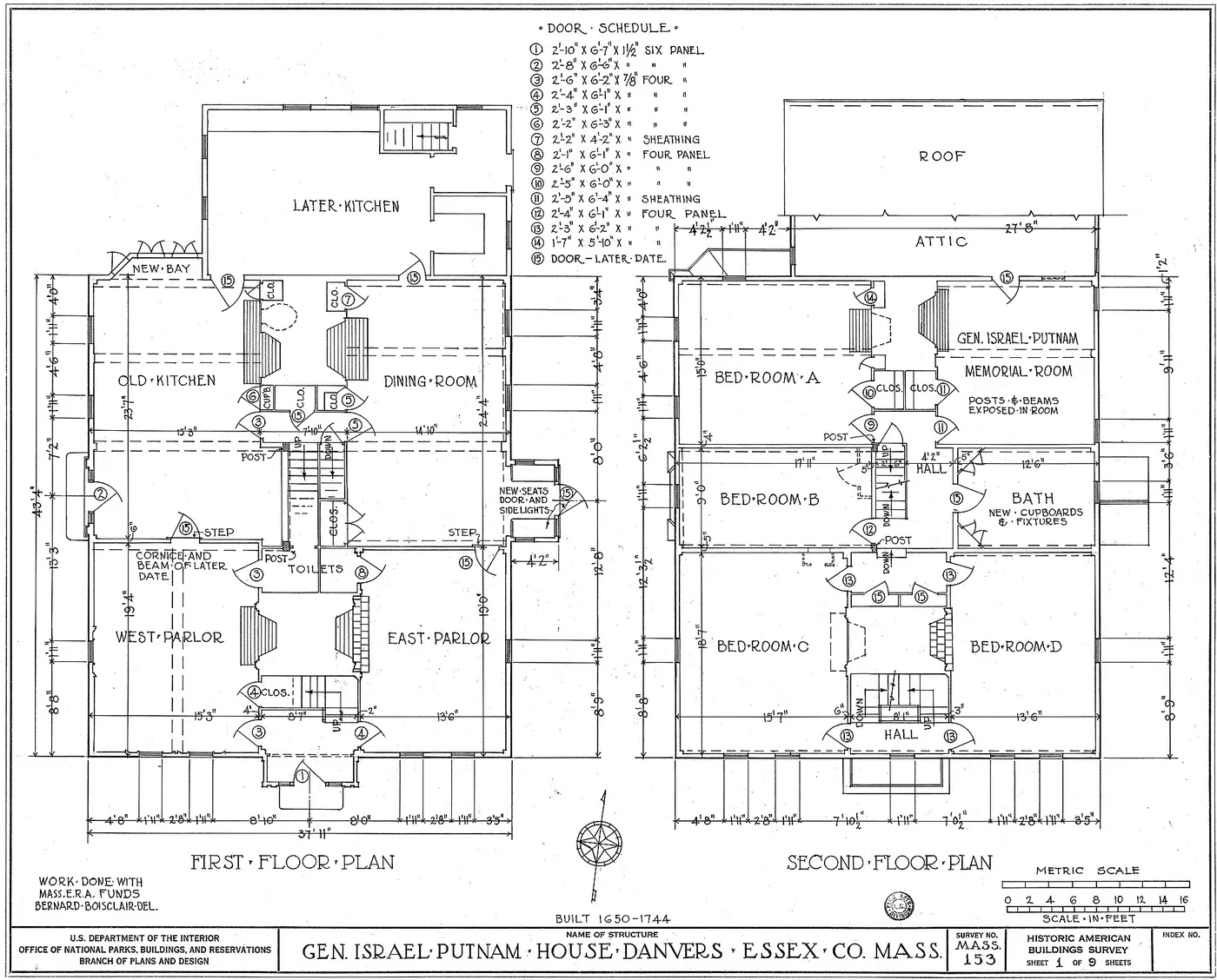 House floor plans for a renovation